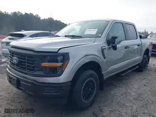 2024 Ford F-150 XL with VIN 1FTFW1L52RKD63374, listed as a IAAI auction lot 41453712 with 7,768 mi miles. Bid and sale history available at carsss.com. Image 2.