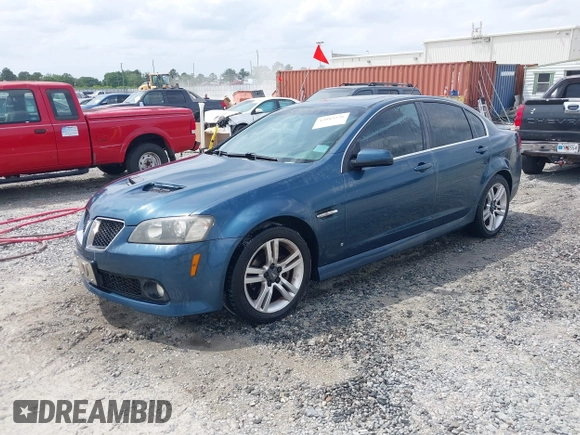 2009 Pontiac G8 with VIN 6G2ER57729L152974, listed as a IAAI auction lot 42083226 with 213,733 mi miles and . Bid and sale history available at DreamBid. Image 2.