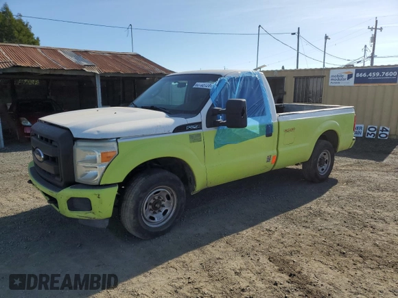 2011 Ford F-250 XL with VIN 1FDBF2A6XBEC36534, listed as a Copart auction lot 83703124 with 302,376 mi miles and Clean title. Bid and sale history available at DreamBid. Image 1.