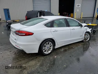 2019 Ford Fusion Hybrid SEL with VIN 3FA6P0MU8KR202080, listed as a Copart auction lot 73663612 with 64,297 mi miles. Bid and sale history available at carsss.com. Image 3.