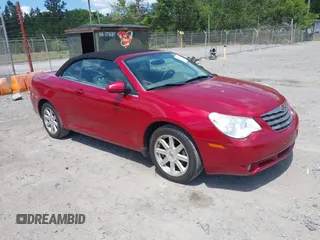 2008 Chrysler Sebring Touring with VIN 1C3LC55R08N129058, listed as a IAAI auction lot 42172905 with 51,964 mi miles. Bid and sale history available at carsss.com. Image 1.