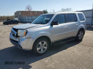 2012 Honda Pilot EX-L with VIN 5FNYF4H51CB064188, listed as a Copart auction lot 52684725 with 113,364 mi miles and Salvage Title. Bid and sale history available at carsss.com. Image 1.