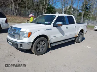 2011 Ford F-150 XLT with VIN 1FTFW1ETXBFC33076, listed as a IAAI auction lot 42142962 with 160,208 mi miles and . Bid and sale history available at carsss.com. Image 2.