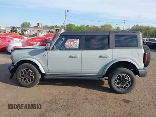 2023 Ford Bronco with VIN 1FMDE5BH3PLA90591, listed as a IAAI auction lot 42127867 with 34,616 mi miles and . Bid and sale history available at DreamBid. Image 14.