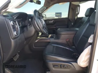2020 GMC Sierra 1500 with VIN 3GTP8DET8LG159317, listed as a Copart auction lot 76819384 with 99,627 mi miles and Salvage Title. Bid and sale history available at DreamBid. Image 7.
