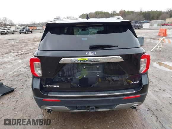 2022 Ford Explorer Limited z VIN 1FMSK8FH5NGB23611, wystawiony jako IAAI lot #41123558 z przebiegiem 58 679 mil mil oraz . Historia ofert i sprzedaży dostępna na DreamBid. Obrazek 16.