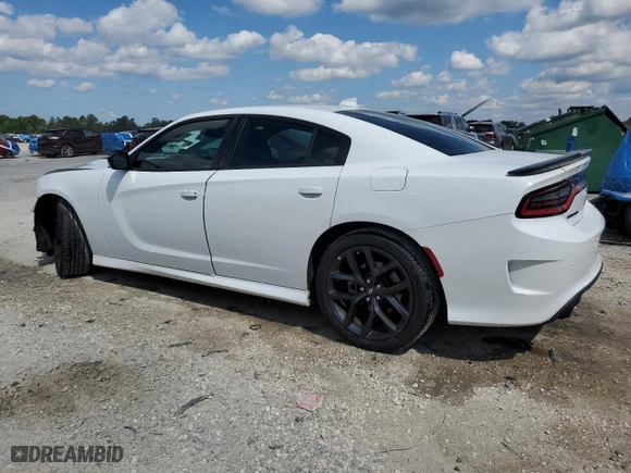 2023 Dodge Charger GT with VIN 2C3CDXHG1PH597942, listed as a Copart auction lot 52587995 with 34,757 mi miles and Clean Title. Bid and sale history available at carsss.com. Image 2.