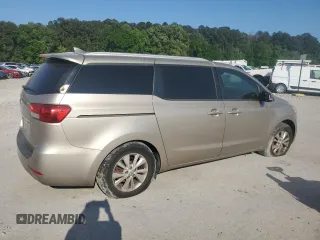 2015 Kia Sedona LX with VIN KNDMB5C15F6044126, listed as a Copart auction lot 53624465 with 0 mi miles and Clean Title. Bid and sale history available at carsss.com. Image 3.