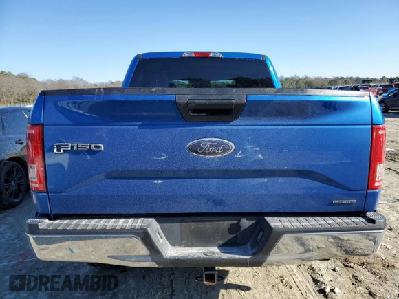 2016 Ford F-150 XLT with VIN 1FTEW1EF6GFC60143, listed as a Copart auction lot 46426815 with 186,891 mi miles and Salvage Title. Bid and sale history available at carsss.com. Image 6.