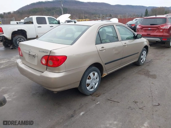 2008 Toyota Corolla CE with VIN 2T1BR32E28C859164, listed as a IAAI auction lot 41820654 with 229,212 mi miles. Bid and sale history available at carsss.com. Image 4.