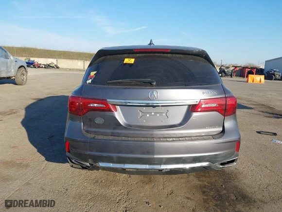2017 Acura MDX w/Technology Pkg with VIN 5FRYD4H58HB042250, listed as a IAAI auction lot 41382885 with 111,990 mi miles. Bid and sale history available at carsss.com. Image 17.