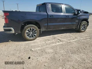 2024 Chevrolet Silverado 1500 LT with VIN 3GCPACEK2RG393970, listed as a Copart auction lot 68469884 with Not Provided miles and Salvage Title. Bid and sale history available at DreamBid. Image 3.
