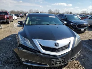 2010 Acura ZDX Tech Pkg with VIN 2HNYB1H49AH501812, listed as a Copart auction lot 46252225 with 220,088 mi miles and Salvage Title. Bid and sale history available at carsss.com. Image 5.