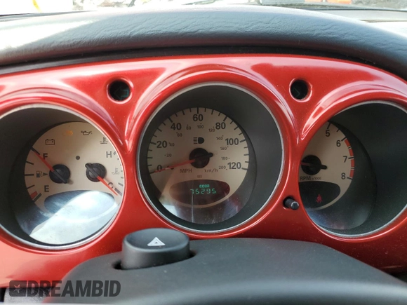 2006 Chrysler PT Cruiser Touring with VIN 3C3EY55E25T297335, listed as a Copart auction lot 52758605 with 75,295 mi miles and Salvage Title. Bid and sale history available at DreamBid. Image 9.