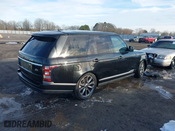 2016 Land Rover Range Rover with VIN SALGR2PF2GA312652, listed as a IAAI auction lot 41476299 with 111,385 mi miles. Bid and sale history available at carsss.com. Image 4.