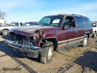 1996 Chevrolet Tahoe with VIN 1GNEK13R9TJ336722, listed as a IAAI auction lot 41576273 with 163,609 mi miles. Bid and sale history available at carsss.com. Image 18.
