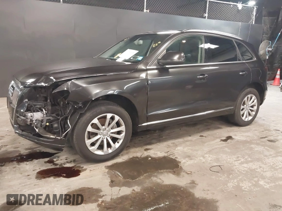 2015 Audi Q5 Premium Plus with VIN WA1LFAFP5FA029478, listed as a IAAI auction lot 41514901 with 133,150 mi miles. Bid and sale history available at carsss.com. Image 22.