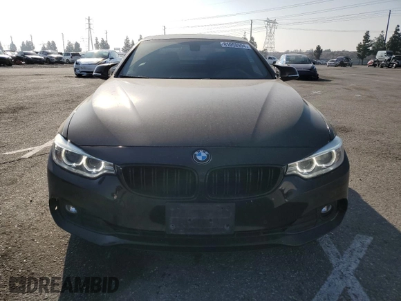 2015 BMW 4 Series 428i with VIN WBA3V7C53F5A24500, listed as a Copart auction lot 81058994 with 97,205 mi miles and Salvage Title. Bid and sale history available at carsss.com. Image 5.