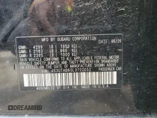 2020 Subaru Impreza with VIN 4S3GTAB60L3722052, listed as a Copart auction lot 55617395 with 130,399 mi miles and Salvage title. Bid and sale history available at DreamBid. Image 12.