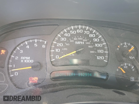 2005 Chevrolet Silverado 1500 LS z VIN 2GCEC19T351242468, wystawiony jako Copart lot #53375425 z przebiegiem 192 994 mil mil oraz Szkoda całkowita • Salvage title. Historia ofert i sprzedaży dostępna na DreamBid. Obrazek 9.