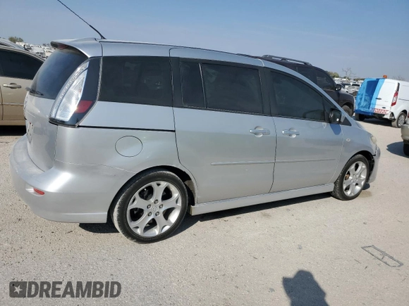 2009 Mazda 5 Sport with VIN JM1CR293890351716, listed as a Copart auction lot 75921804 with 206,851 mi miles and Salvage title. Bid and sale history available at DreamBid. Image 3.