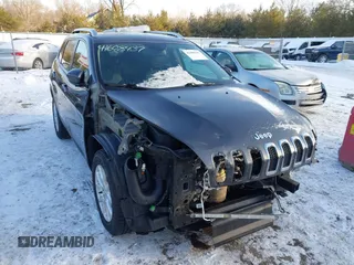 2018 Jeep Cherokee Latitude Plus with VIN 1C4PJMLX9JD501751, listed as a IAAI auction lot 41608437 with 117,928 mi miles. Bid and sale history available at carsss.com. Image 1.