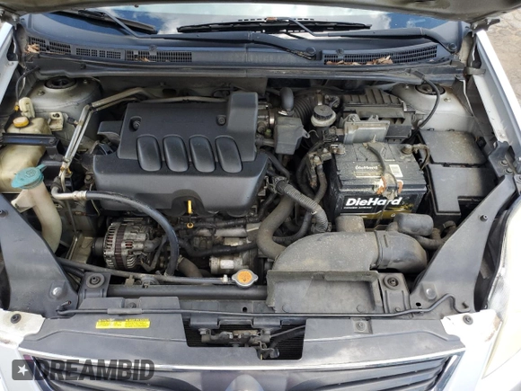 2010 Nissan Sentra S with VIN 3N1AB6AP5AL637034, listed as a Copart auction lot 61011835 with 176,874 mi miles and Salvage title. Bid and sale history available at DreamBid. Image 11.
