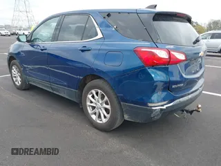 2020 Chevrolet Equinox LT with VIN 3GNAXTEV2LL122265, listed as a IAAI auction lot 41848307 with 133,530 mi miles. Bid and sale history available at carsss.com. Image 3.