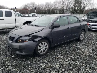 2009 Toyota Corolla with VIN JTDBL40E899067540, listed as a Copart auction lot 51688355 with 164,652 mi miles and Clean Title. Bid and sale history available at carsss.com. Image 1.