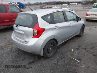 2014 Nissan Note S with VIN 3N1CE2CP4EL370304, listed as a IAAI auction lot 41494018 with 156,057 mi miles and . Bid and sale history available at DreamBid. Image 4.