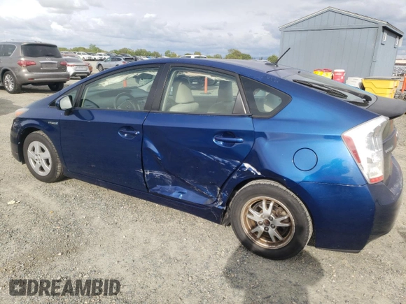 2010 Toyota Prius II with VIN JTDKN3DU1A0124501, listed as a Copart auction lot 50991285 with 112,580 mi miles and Salvage Title. Bid and sale history available at DreamBid. Image 2.