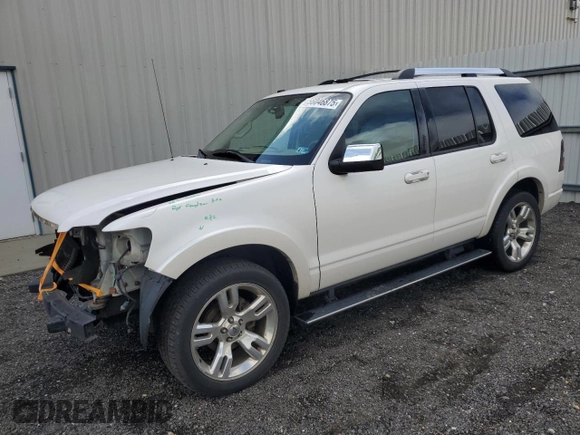 2010 Ford Explorer Limited z VIN 1FMEU8FEXAUA06597, wystawiony jako Copart lot #56046875 z przebiegiem 208 992 mil mil oraz Szkoda całkowita • Salvage title. Historia ofert i sprzedaży dostępna na DreamBid. Obrazek 1.