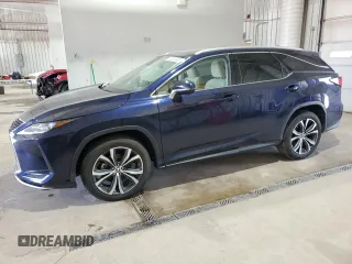 2021 Lexus RX 350L z VIN JTJHZKFA7M2029605, wystawiony jako Copart lot #58398345 z przebiegiem 48 871 mil mil oraz Szkoda całkowita • Salvage title. Historia ofert i sprzedaży dostępna na DreamBid. Obrazek 1.