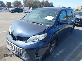 2019 Toyota Sienna XLE with VIN 5TDDZ3DC9KS220976, listed as a IAAI auction lot 41667049 with 92,568 mi miles and . Bid and sale history available at DreamBid. Image 2.