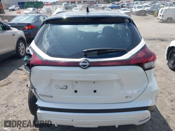 2023 Nissan Kicks SV with VIN 3N1CP5CV5PL548184, listed as a IAAI auction lot 42052583 with 43,214 mi miles and . Bid and sale history available at DreamBid. Image 16.