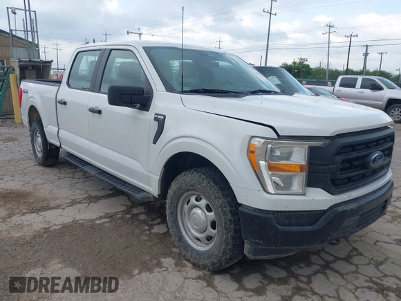 2022 Ford F-150 XL with VIN 1FTFW1E50NKE67093, listed as a IAAI auction lot 42157548 with 104,232 mi miles and . Bid and sale history available at DreamBid. Image 1.