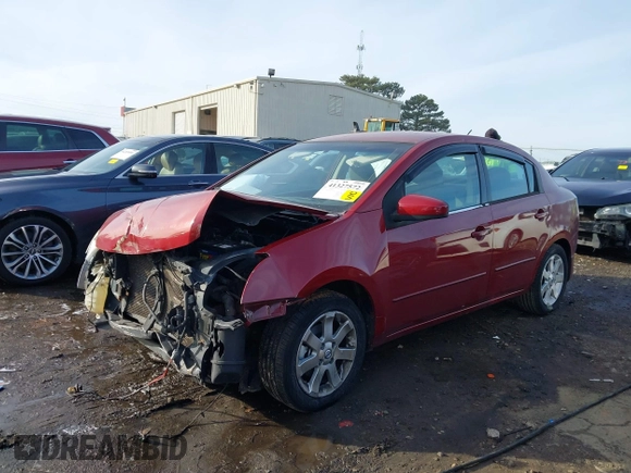 2007 Nissan Sentra 2.0 with VIN 3N1AB61E87L655566, listed as a IAAI auction lot 41327572 with 186,318 mi miles and . Bid and sale history available at DreamBid. Image 6.
