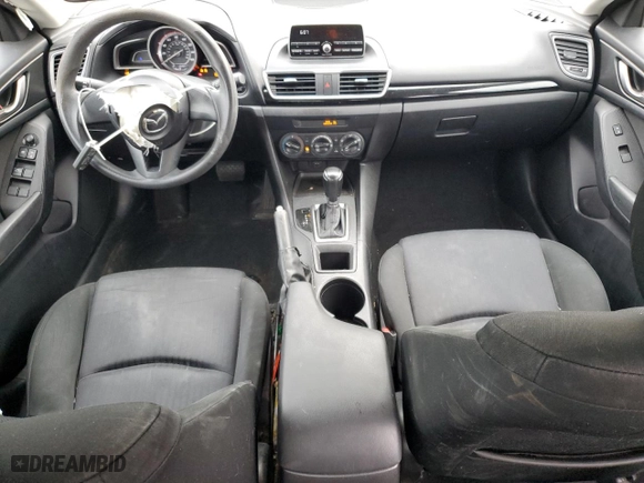 2014 Mazda Mazda3 i SV with VIN JM1BM1T79E1164389, listed as a Copart auction lot 48031385 with 136,801 mi miles and Salvage Title. Bid and sale history available at carsss.com. Image 8.