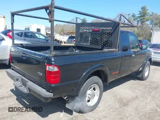 2001 Ford Ranger XL Fleet with VIN 1FTZR15E11TA26940, listed as a IAAI auction lot 41939489 with 120,925 mi miles. Bid and sale history available at carsss.com. Image 4.