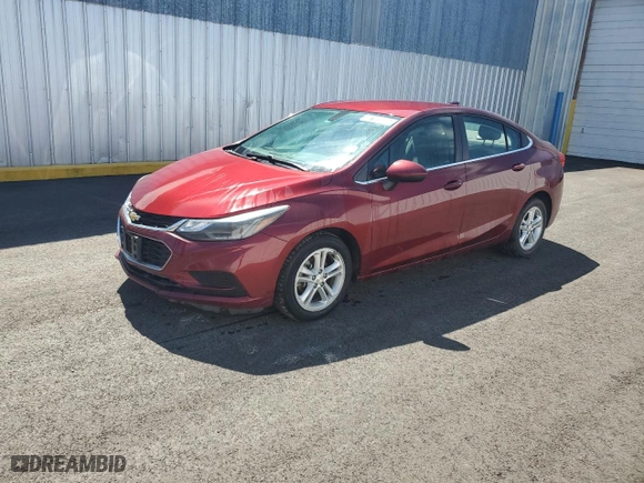 2016 Chevrolet Cruze LT with VIN 1G1BE5SM1G7316900, listed as a Copart auction lot 48118755 with 75,678 mi miles and Clean Title. Bid and sale history available at carsss.com. Image 1.