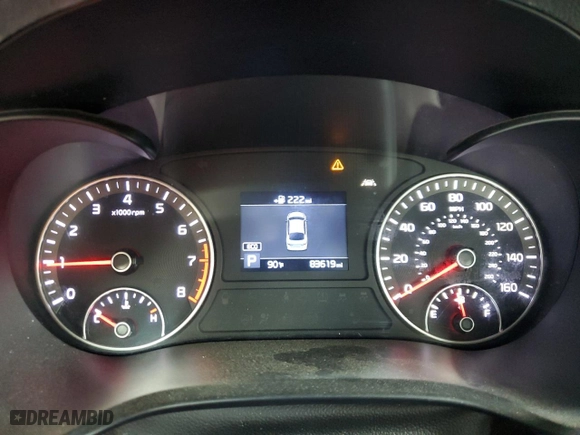 2019 Kia Optima S with VIN 5XXGT4L38KG299841, listed as a Copart auction lot 52603705 with 83,619 mi miles and Non Repairable. Bid and sale history available at carsss.com. Image 9.