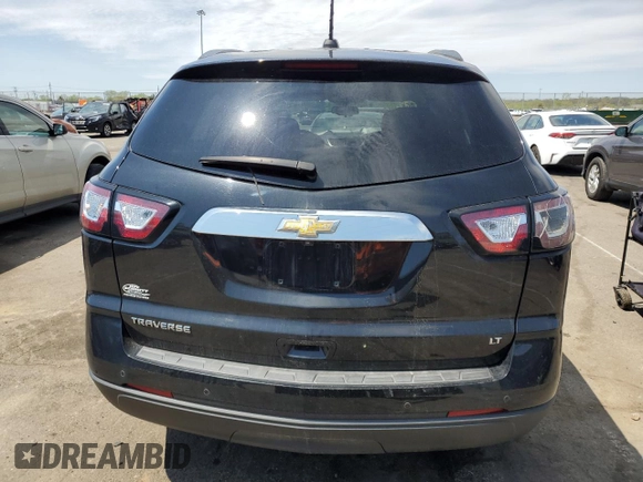 2017 Chevrolet Traverse LT with VIN 1GNKRGKD8HJ157764, listed as a Copart auction lot 54202445 with Not Provided miles and Salvage Title. Bid and sale history available at DreamBid. Image 6.
