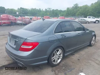 2012 Mercedes-Benz C 300 Sport with VIN WDDGF8BBXCR209813, listed as a IAAI auction lot 42446496 with 138,302 mi miles and . Bid and sale history available at DreamBid. Image 4.