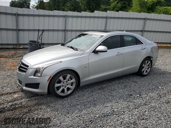 2013 Cadillac ATS with VIN 1G6AA5RA3D0147335, listed as a Copart auction lot 59924455 with 89,023 mi miles and Salvage title. Bid and sale history available at DreamBid. Image 1.