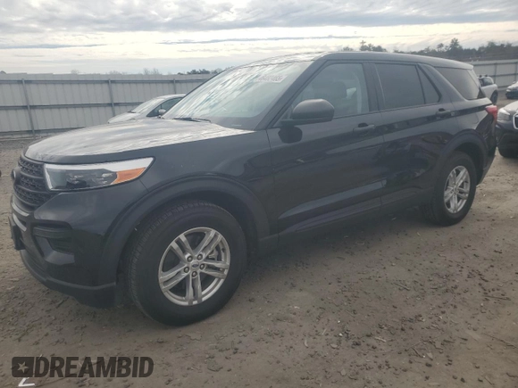2022 Ford Explorer with VIN 1FMSK8BB8NGC43243, listed as a Copart auction lot 46482465 with 5,946 mi miles and Salvage Title. Bid and sale history available at carsss.com. Image 1.
