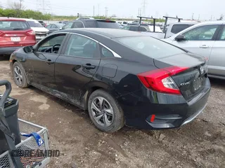 2020 Honda Civic Sedan LX with VIN 2HGFC2F67LH540441, listed as a IAAI auction lot 42026015 with 39,981 mi miles. Bid and sale history available at carsss.com. Image 3.