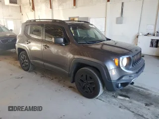 2018 Jeep Renegade Sport with VIN ZACCJBAB4JPH57193, listed as a Copart auction lot 57388075 with 189,413 mi miles and Salvage title. Bid and sale history available at DreamBid. Image 4.