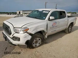 2021 Toyota Tacoma SR z VIN 3TYAX5GN1MT032638, wystawiony jako Copart lot #57386695 z przebiegiem 128 096 mil mil oraz Szkoda całkowita • Salvage title. Historia ofert i sprzedaży dostępna na DreamBid. Obrazek 1.