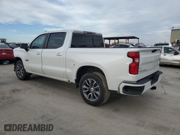 2021 Chevrolet Silverado 1500 RST with VIN 3GCPWDED5MG154964, listed as a Copart auction lot 43140085 with 0 mi miles and Salvage Title. Bid and sale history available at carsss.com. Image 2.