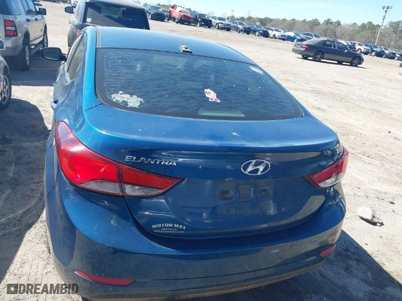 2016 Hyundai Elantra SE with VIN KMHDH4AE4GU606430, listed as a IAAI auction lot 41835376 with 156,827 mi miles. Bid and sale history available at carsss.com. Image 16.